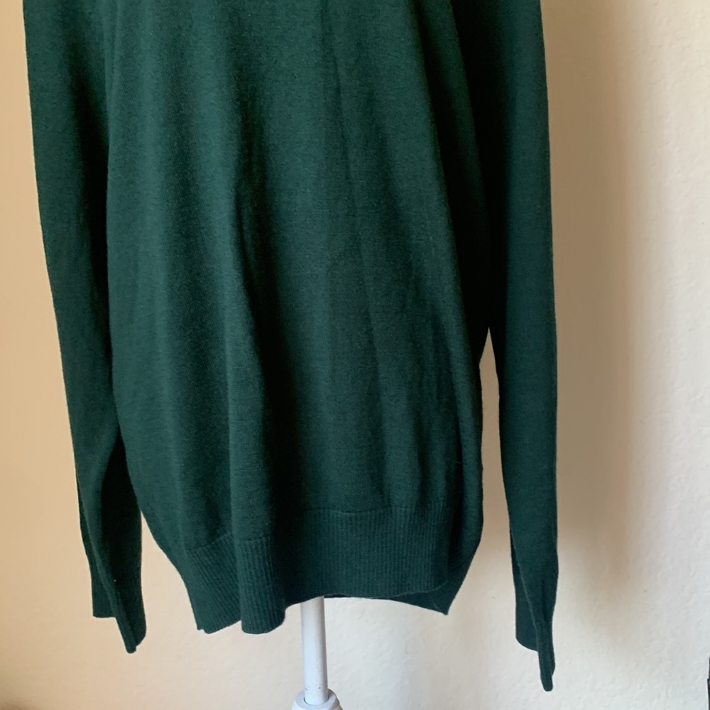 NWT G.H. BASS & CO. Mens Pine Grove 100% Wool Sweater - Picture 7 of 16